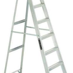 Louisville Ladder 8-Foot Aluminum Step Ladder, 300-Pound Load Capacity, Type IA, AS3008
