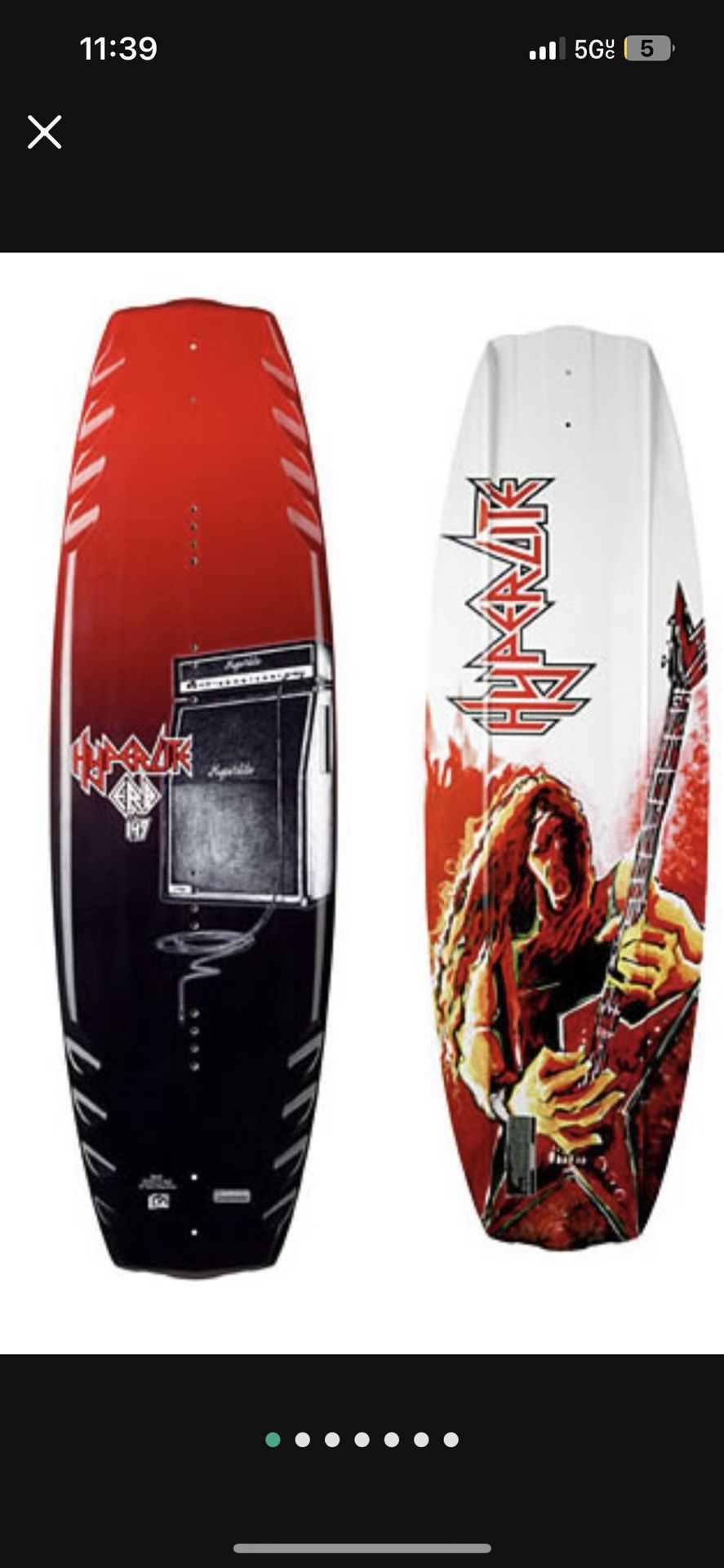 NOS 2005 Hyperlite Era 147 Biolite Wakeboard