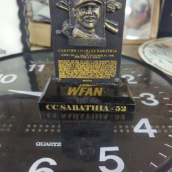 2025 CC Sabathia Plaque 