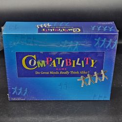 Compatibility Board Game Mattel 41027 Crown & Andrews 1996 NEW SEALED See Photos