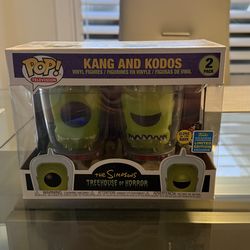 Kang & Kodos Glow-in-the-Dark 2019 Limited Edition – Collectible Figure Set