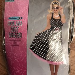 50’s Pika Dot Dress 
