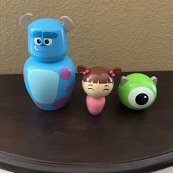 Disney Monsters Inc Figurines/statues