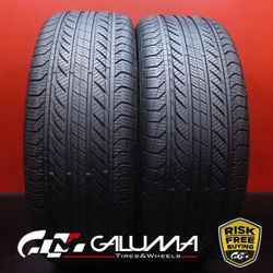 Set of 2 Tires LikeNEW Continental ProContact GX SSR Run Flat 235/55R18 #85421