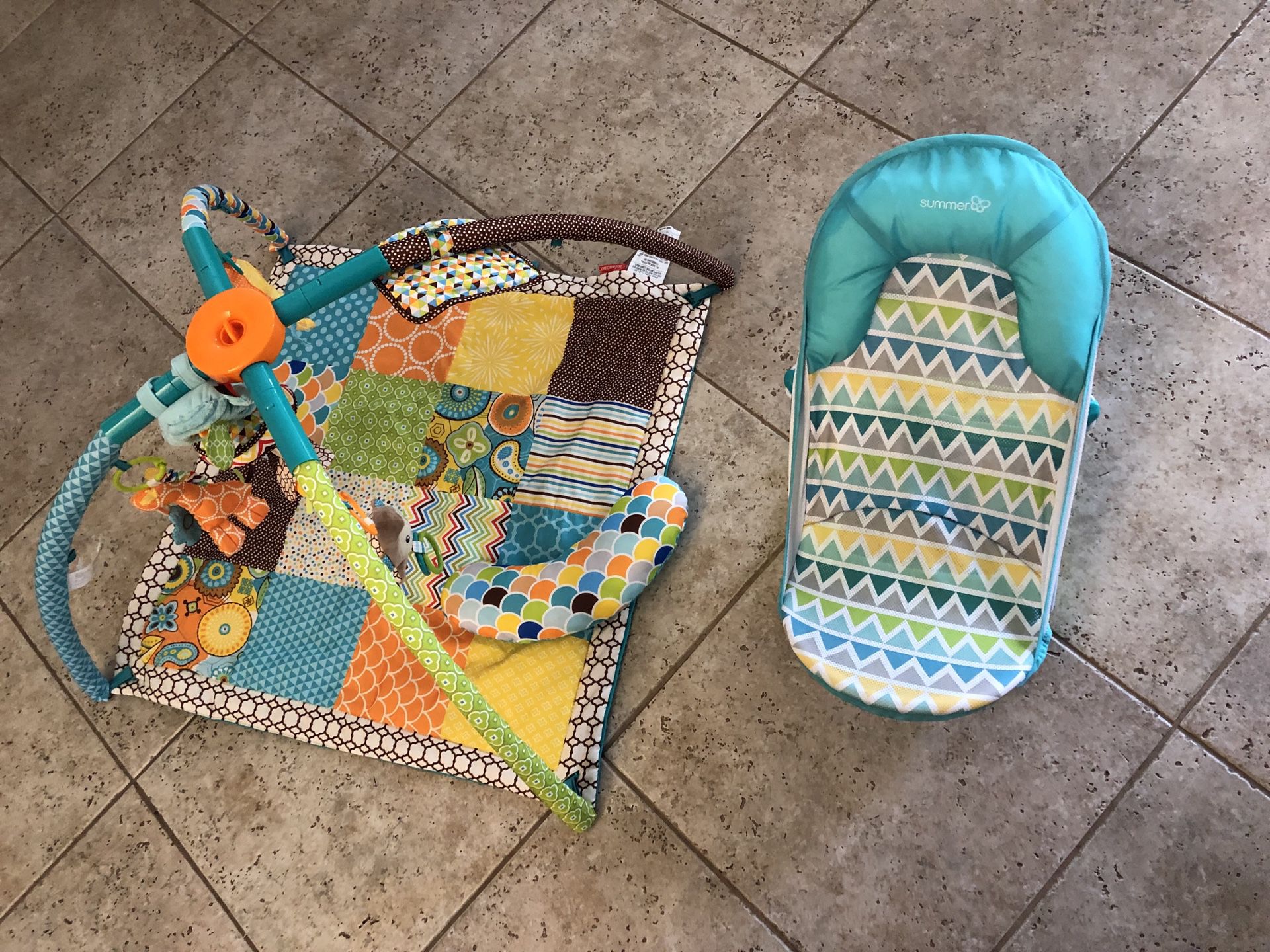 Infant play mat and baby bath NEW