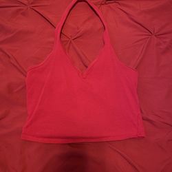 Red Crop Tops 