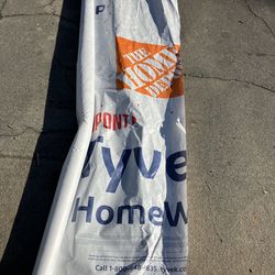 Tyvek HomeWrap from Home Depot