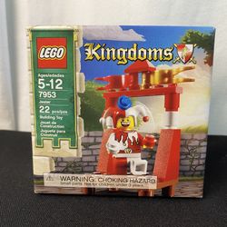 Lego Kingdoms #7953 Court Jester 22 Pieces Brand New Rare Minifigure Small Set
