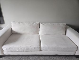 Modern White Sofa