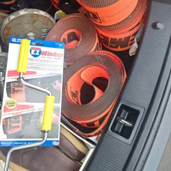 New Heavy Duty Straps For Flat Bed   Perfect Hot Shot Staps 