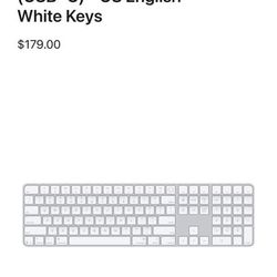 Magic Keyboard with Touch ID and Numeric Keypad - $150 OBO (MSRP $180 + tax)