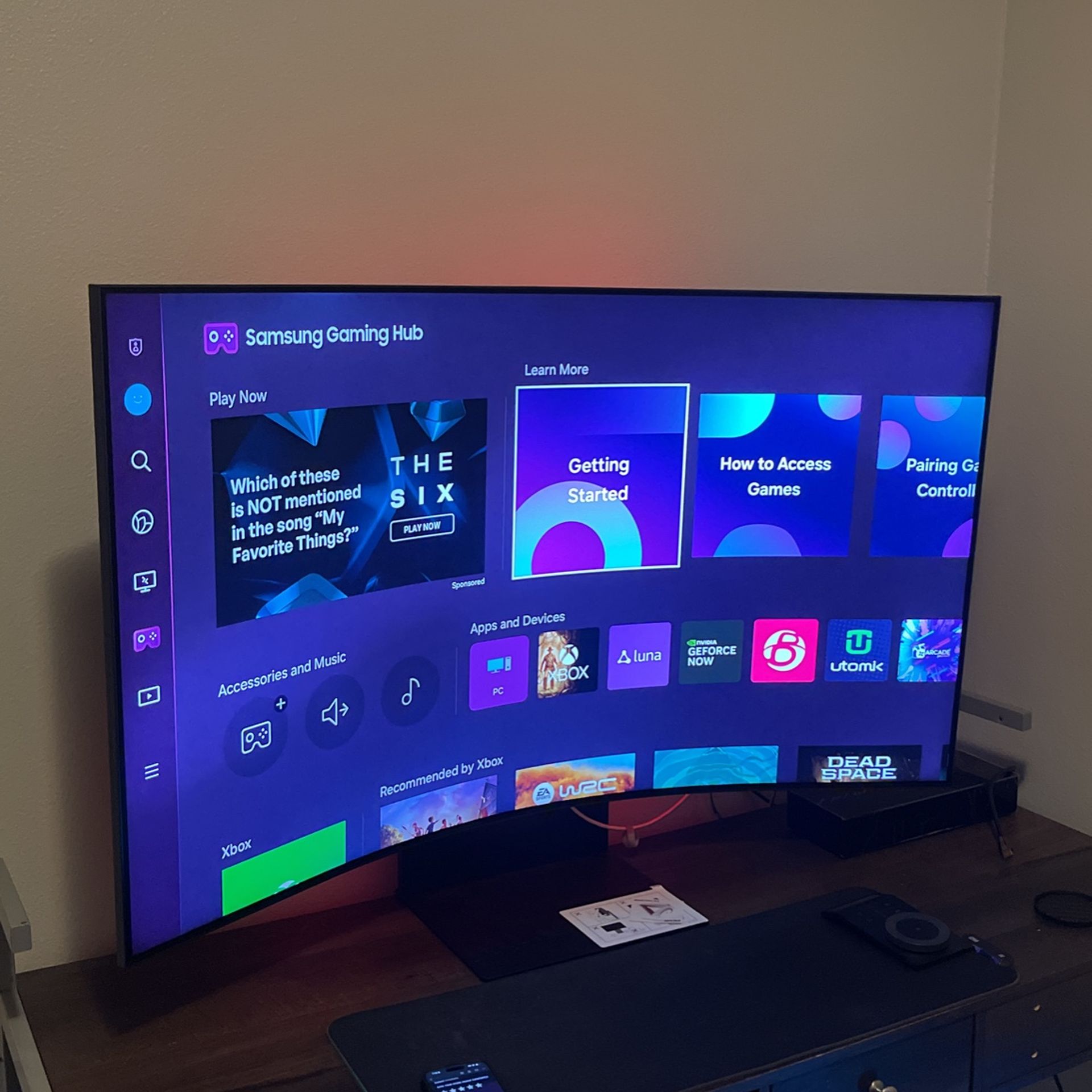 55” Odyssey Ark 2nd Gen. 4k UHD 165Hz