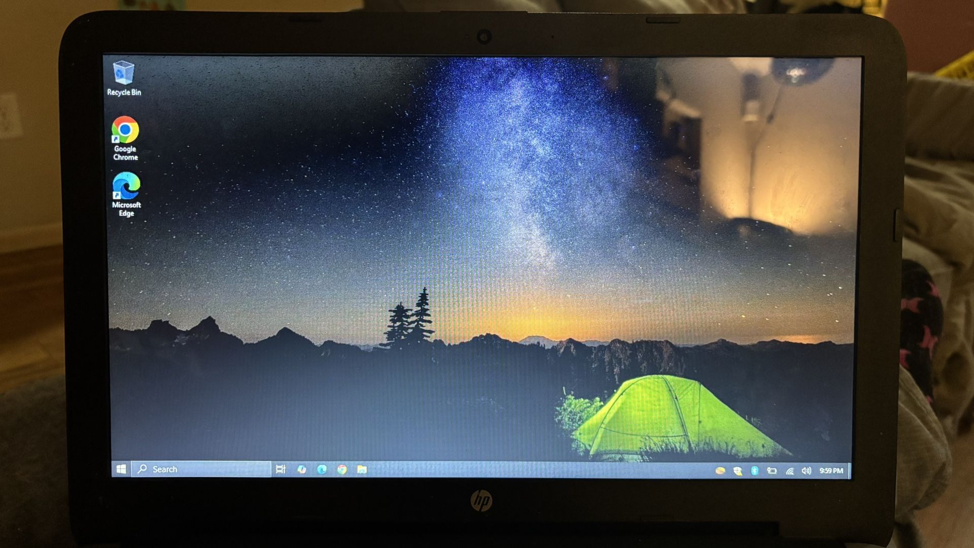 HP touchscreen laptop