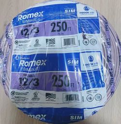 romex 12/3 250ft 170$