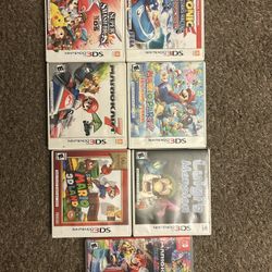Nintendo 3ds Games + Mario Kart 8 Deluxe (Read Desc)