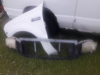 Fender and headlights. 99-04 f250