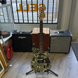 Squier Obey Strat Solid Body Electric Guitar