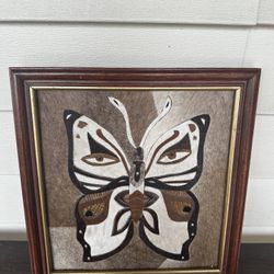 Mid Century Boho Unique Butterfly Wall Art Decor 