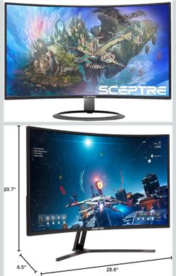 Sceptre Curved Gaming 32" 1080p LED Monitor