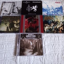 Blackmetal CD Lot!(Arghoslent  Bilskirnir Intolitarian Evil 