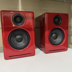 Audioengine A2+ - Minty Red