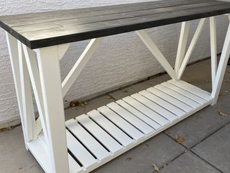 Custom Farmhouse Console / Entry Table