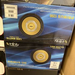 Infinity Primes 12 Inch Subwoofer 