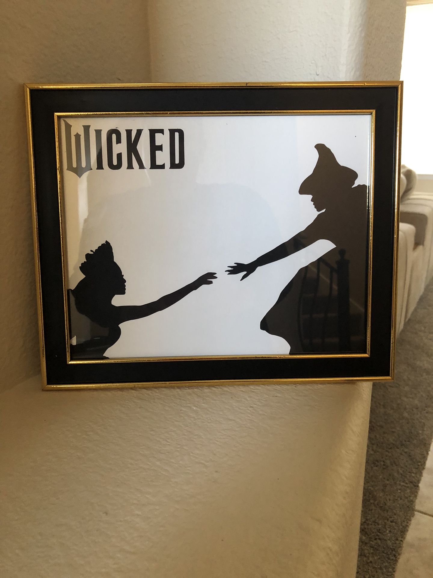 Silhouette 8 x 10 picture custom-made