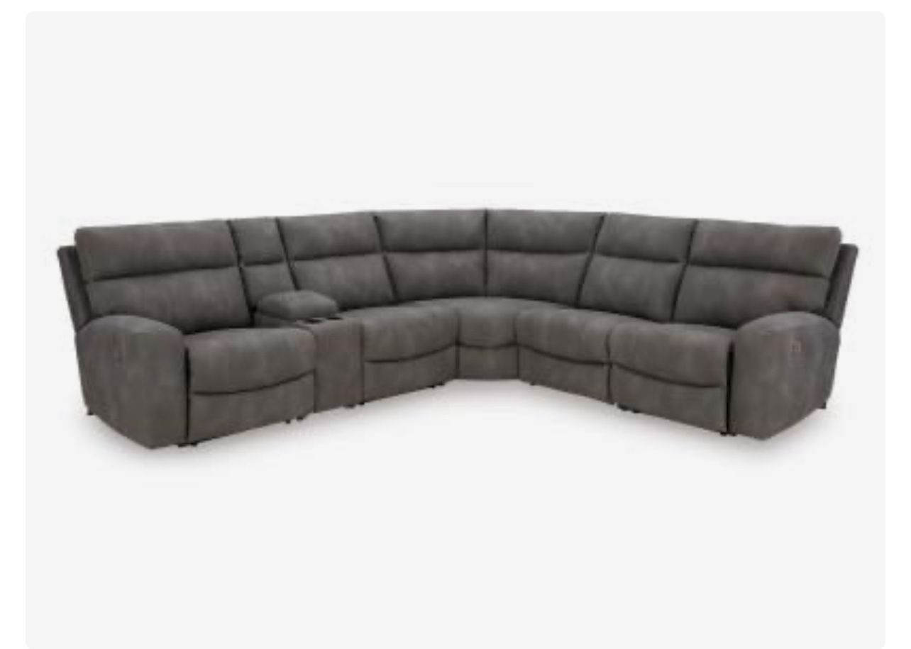 Ashley Gray Scratch Proof Electric Couch 