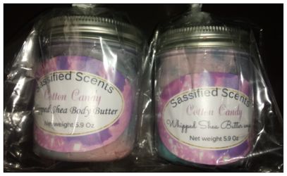 Whipped Shea Butter Cotton Candy soap & Body Butter set