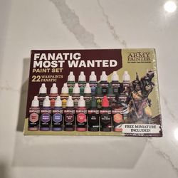 Army Painter Most Wanted Minifig Paint Set