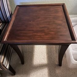 Wood Side Table