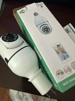 Screw in or plug In surveillance camera