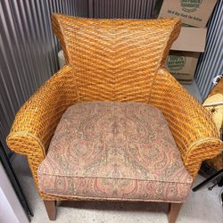 Wicker Arm Chair