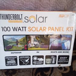 Thunderbolt Magnum 100 Watt Solar Panel Kit