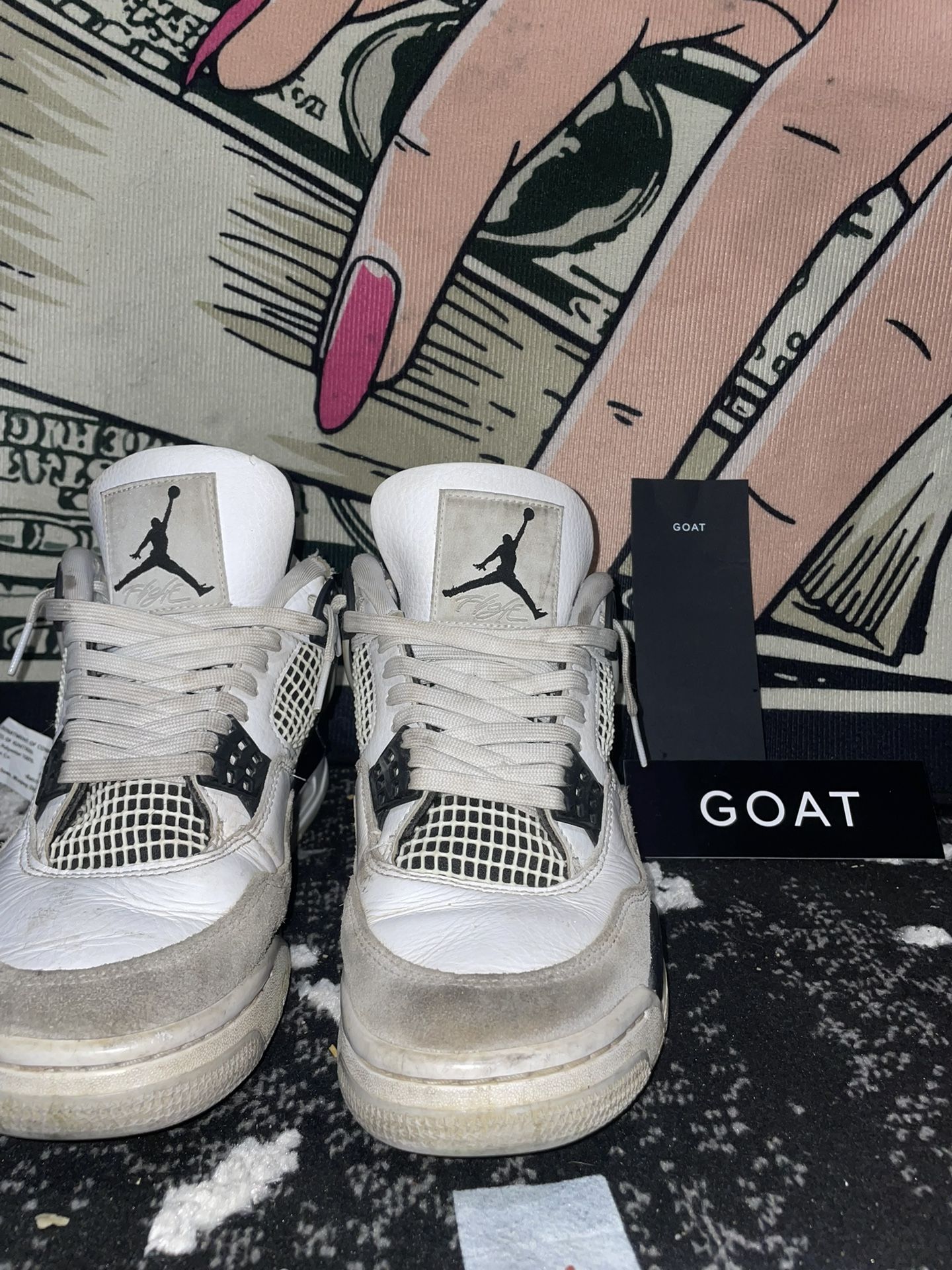 Jordan 4 military black