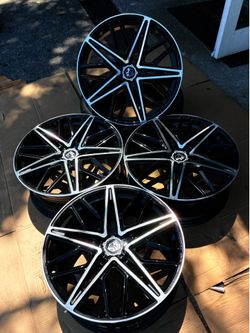 (COMBO SALE) 4 NEW 20” TRUFORM TF-110 Wheels & Tires