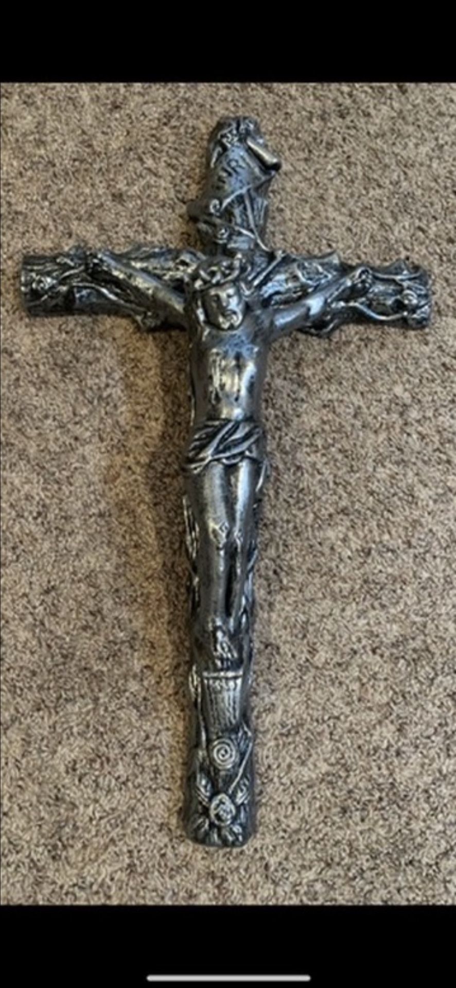 Catholic Cross Statue