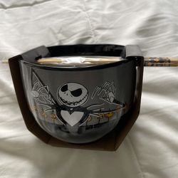 Jack Skellington Ramen Bowl