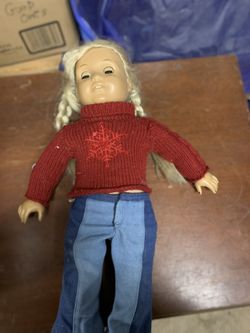 American girl doll with outfit