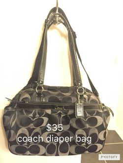 Coach diaper bag original