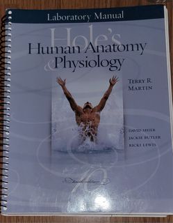 Holes Human Anatomy Physiology 10th edition.  Laboratory Manual
