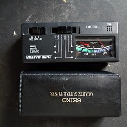 SEIKO Quartz Guitar Tuner 