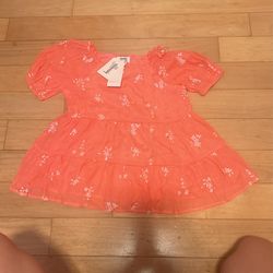 Speechless kids Medium orange color top