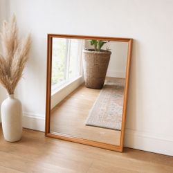 Large Wooden Mirror