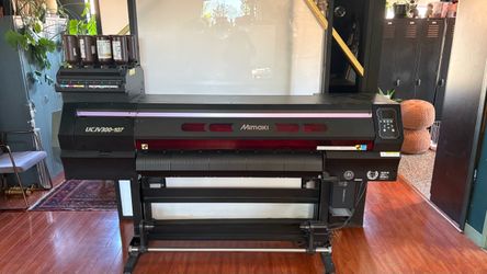 Mimaki UCJV300-107 UV-LED Print & Cut Printer — 42” Wide Format