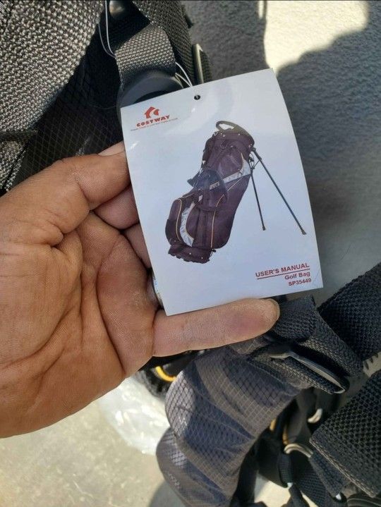 Golf Stand Bag with Dual Straps