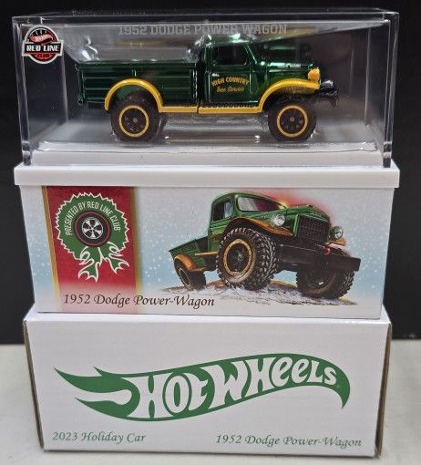 Hot Wheels RLC DODGE Holiday Power Wagon