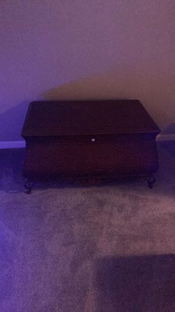 Large wooden chest