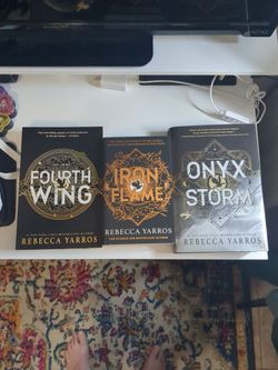 Fourth Wing 3 book bundle
